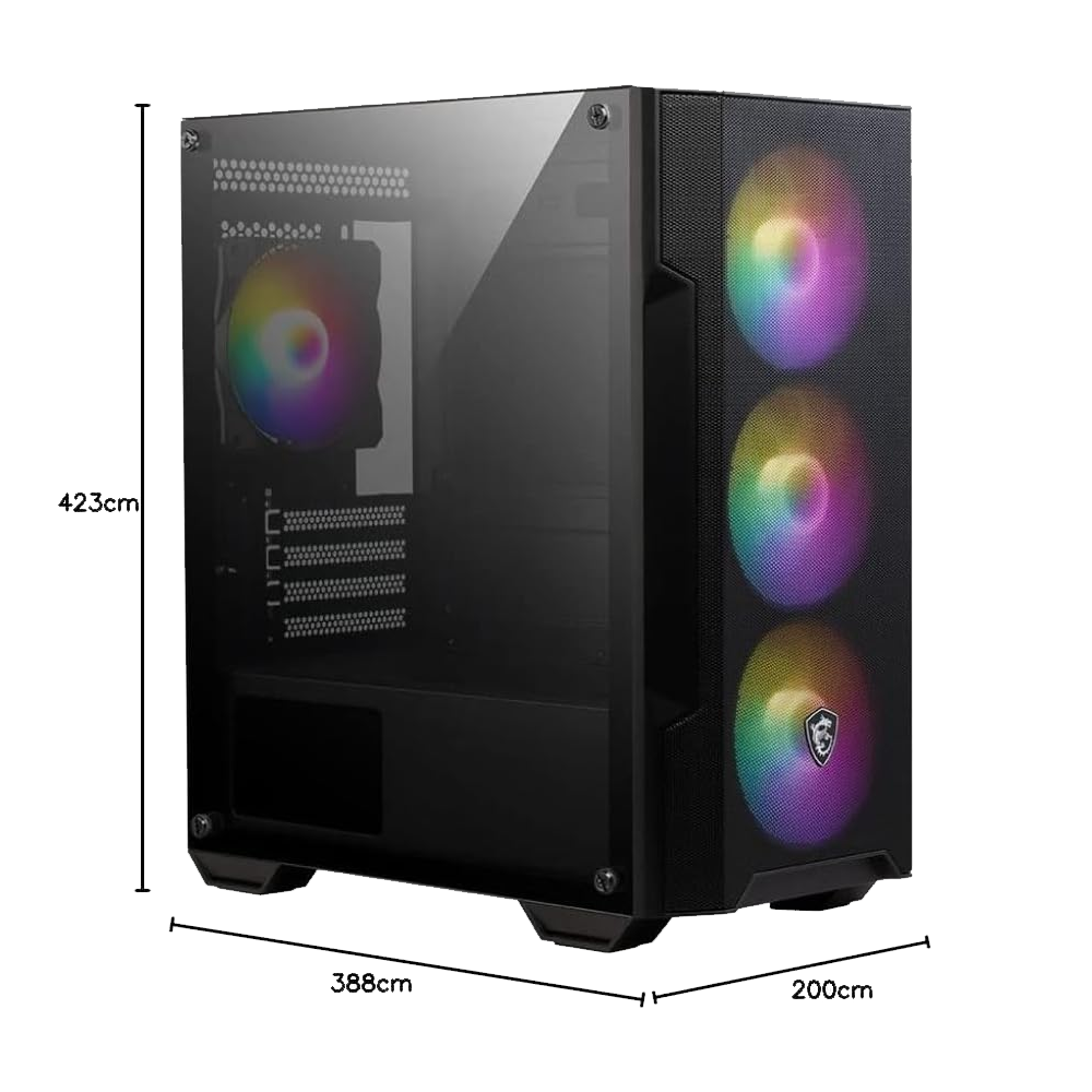 BREUNOR SPECTER - PC Gaming Ryzen 7 5800X 8 core, RTX 5060 8GB, Ram 32Gb 3200MHz, SSD NVMe 1000GB, Dissipatore a torre, Wifi,Windows 11 pro