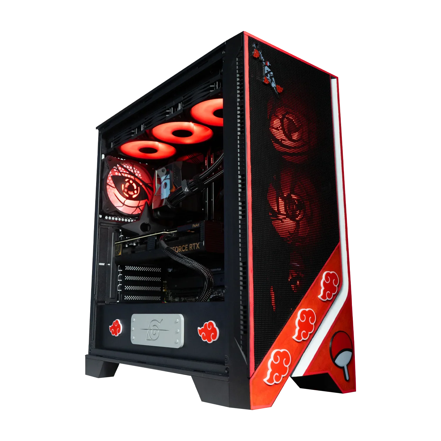BREUNOR ITACHI V3 - PC Gaming Ryzen 7 7800X3D, RTX 5070 12GB, RAM 32GB DDr5 , SSD 1TB NVMe, AIO 360mm LCD, Windows 11 PRO - BREUNOR
