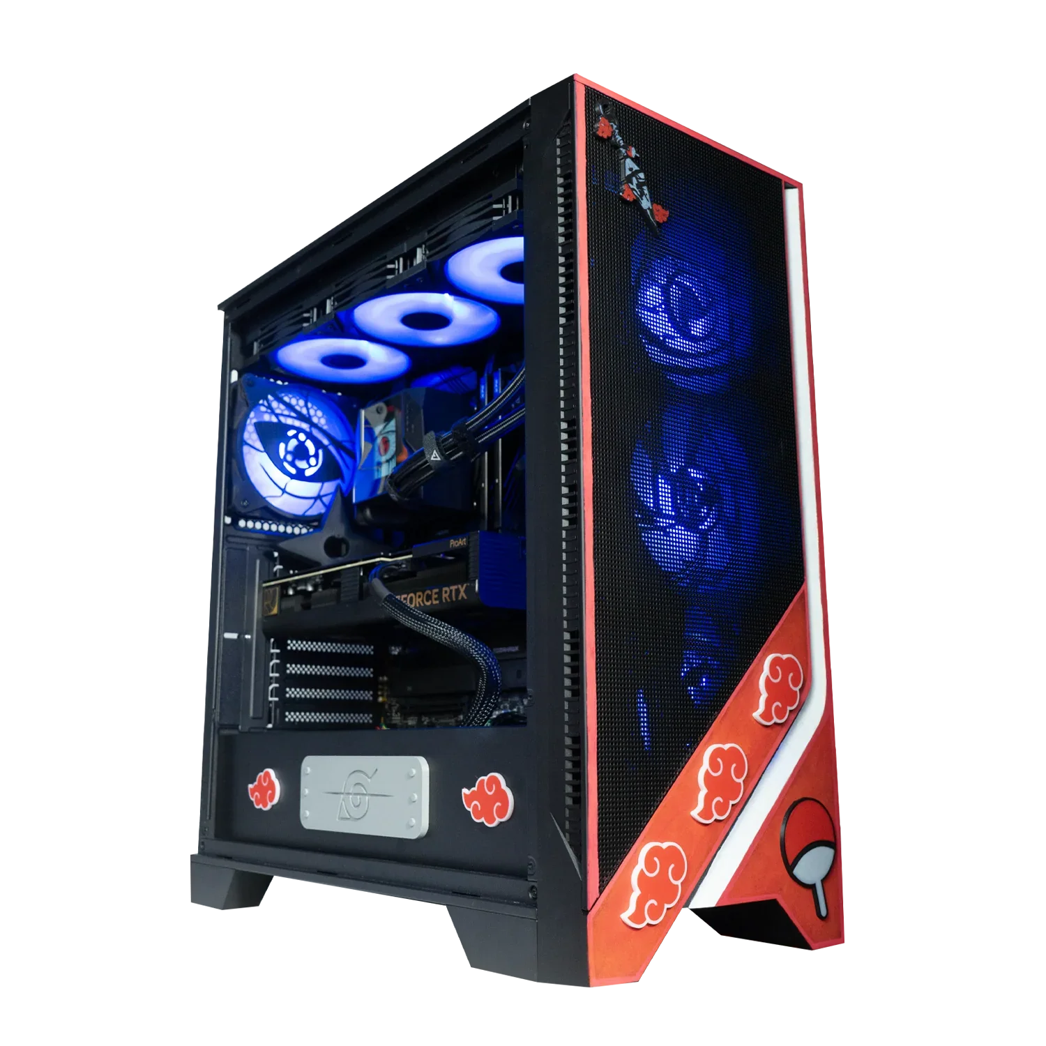 BREUNOR ITACHI V3 - PC Gaming Ryzen 7 7800X3D, RTX 5070 12GB, RAM 32GB DDr5 , SSD 1TB NVMe, AIO 360mm LCD, Windows 11 PRO - BREUNOR