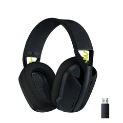 Logitech G G435 LIGHTSPEED Cuffie Gaming Wireless Bluetooth - Cuffie Over Ear Leggere, Microfoni Integrati - BREUNOR