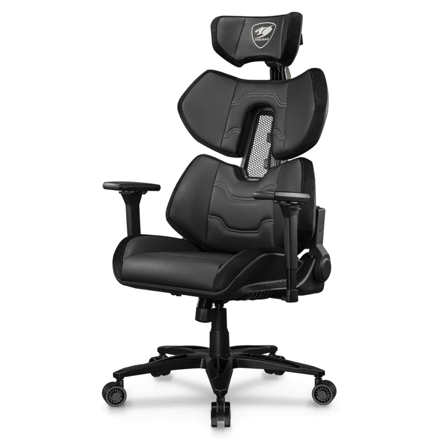 SEDIA GAMING COUGAR SEDIA DA GAMING TERMINATOR ELITE NERA , Ergonomica ,Telaio in Acciaio - BREUNOR