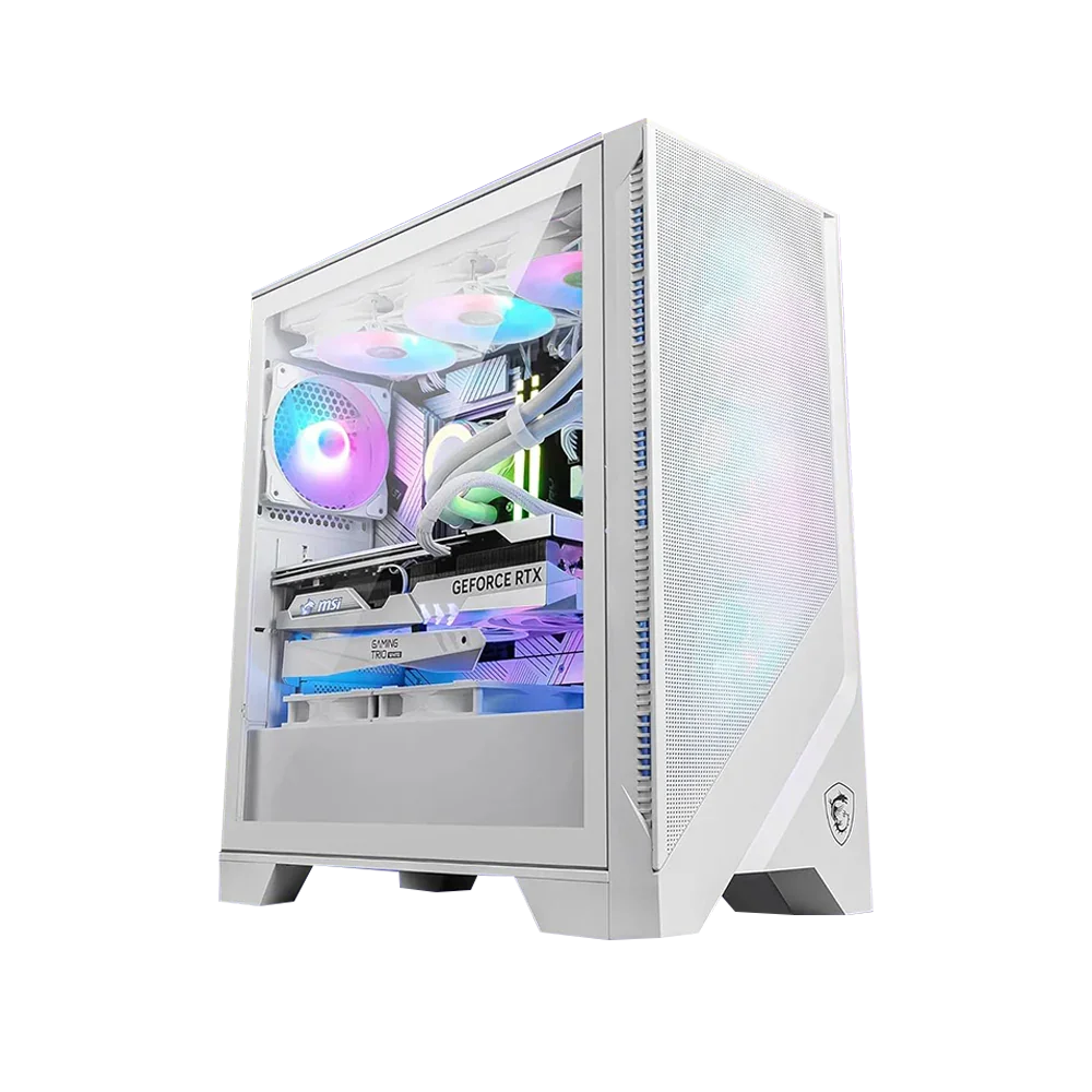 PC Gaming Ryzen 7 7800X3D , RTX 5070 12GB, RAM 32GB DDr5 WHITE, SSD 1TB NVMe, Dissipatore a Torre WHITE, Windows 11 PRO - B3638 - BREUNOR