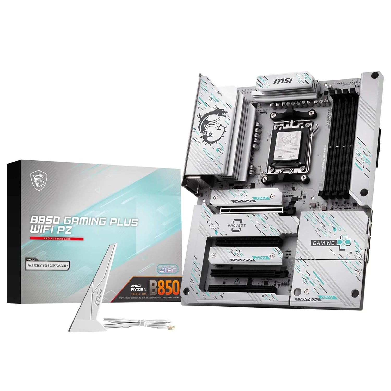 BREUNOR PURE VISION - PC Gaming Ryzen 7 7800X3D, RTX 5070TI 16GB PZ , RAM 32GB DDr5 6000MHz, SSD 1000GB NVMe, AIO 360mm, Windows 11
