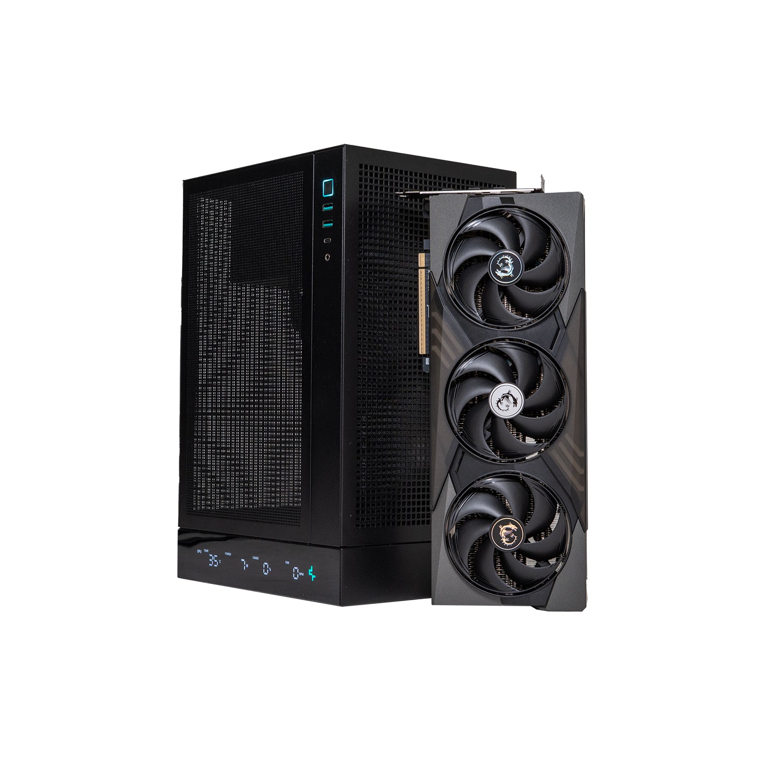BREUNOR DAIGO - PC Gaming Ryzen 5 7600, RX 9060 XT 16 Go, RAM 32 Go DDR5 6000 MHz, SSD Nvme 1000 Go, dissipateur thermique tour, Windows 11 Pro