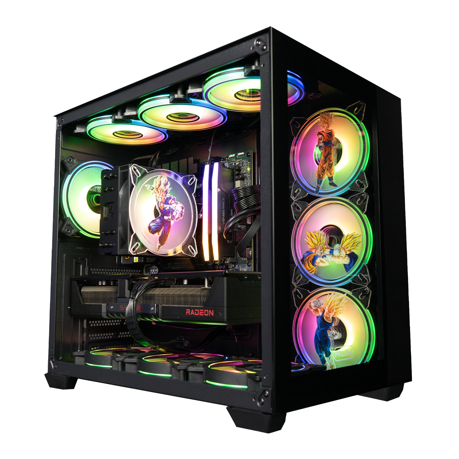BREUNOR SAYAN EXPRESS - PC Gaming Intel i5 14600K, Rtx 5070 12GB, Ram 32GB 6000MHz DDR5 , SSD NVMe 1000GB, Dissipatore a Liquido 360mm, W11