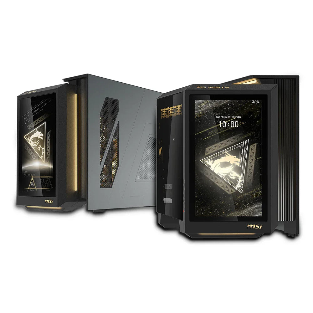 MEG VISION X AI - PC GAMING Intel Core Utra 9 285K, RTX 5080 16GB, RAM 64 GB 6000MHz, PSU 1200W, LIQUID 360MM RGB , Win 11 - BREUNOR