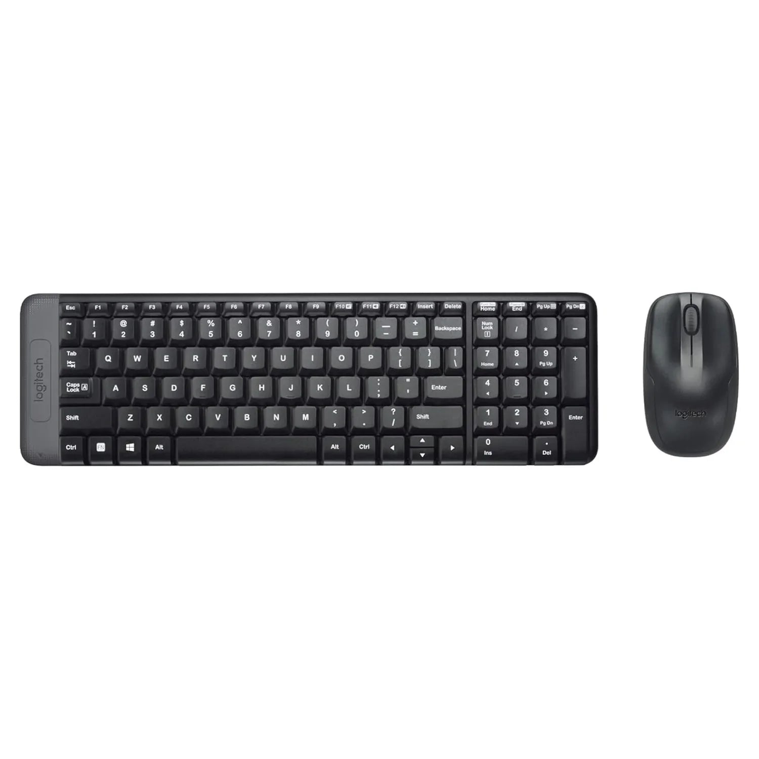 Kit Tastiera e Mouse Wireless Logitech MK220 Compatibile con PC, Laptop - BREUNOR