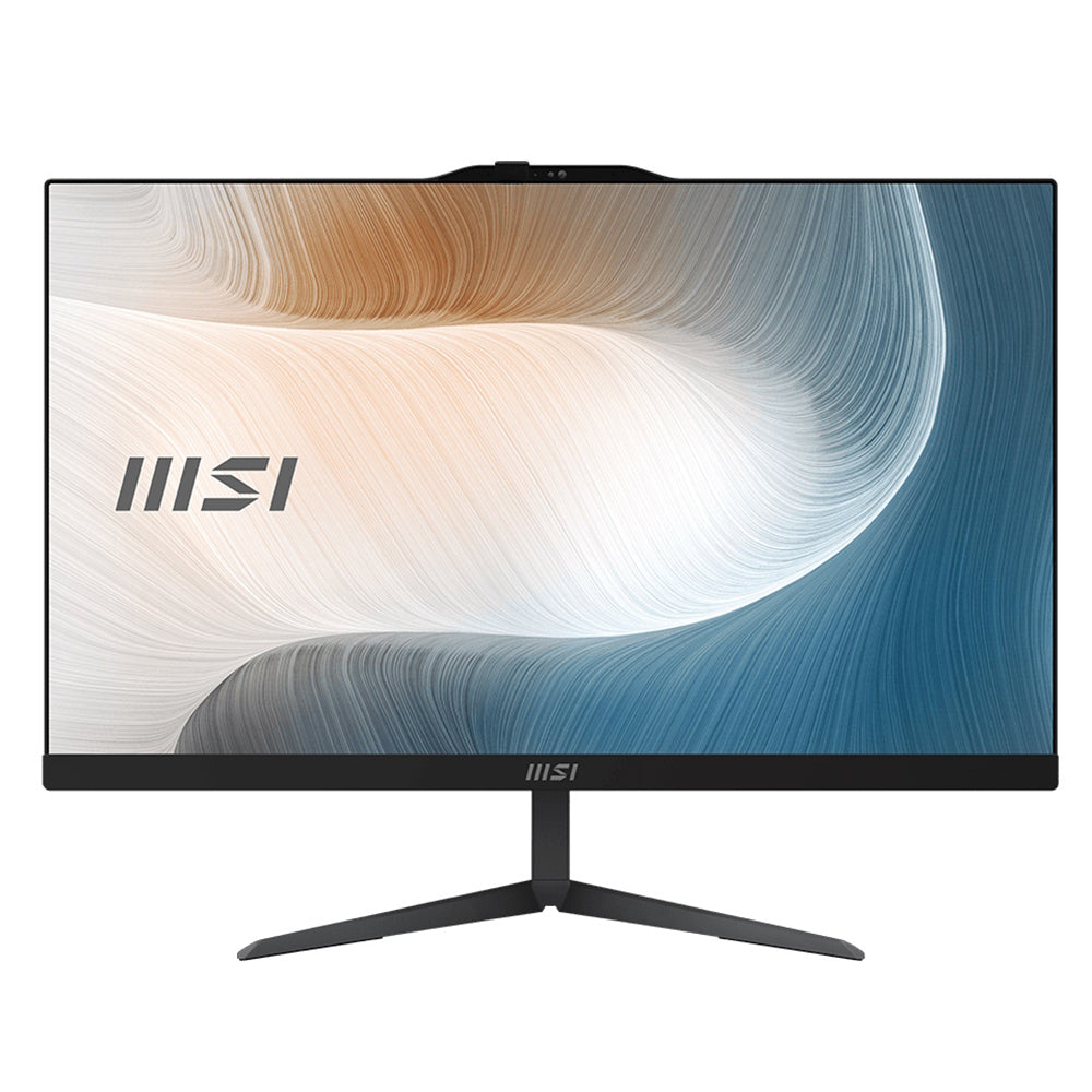 PC All-in-One 23.8" FULL HD MSI Modern Con Schermo da 23.8" CORE 3 100U ( 6 core ) , Ram 8Gb DDR5, SSD Nvme 256Gb , W11 Pro