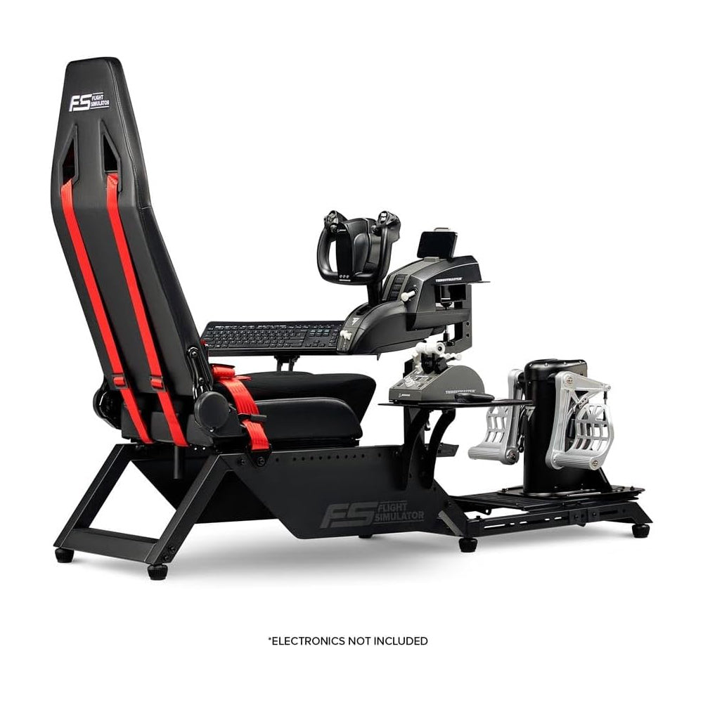 NEXT LEVEL RACING POSTAZIONE DI GUIDA F-GT LITE - Simulatore di Volo FLIGHT SIMULATOR