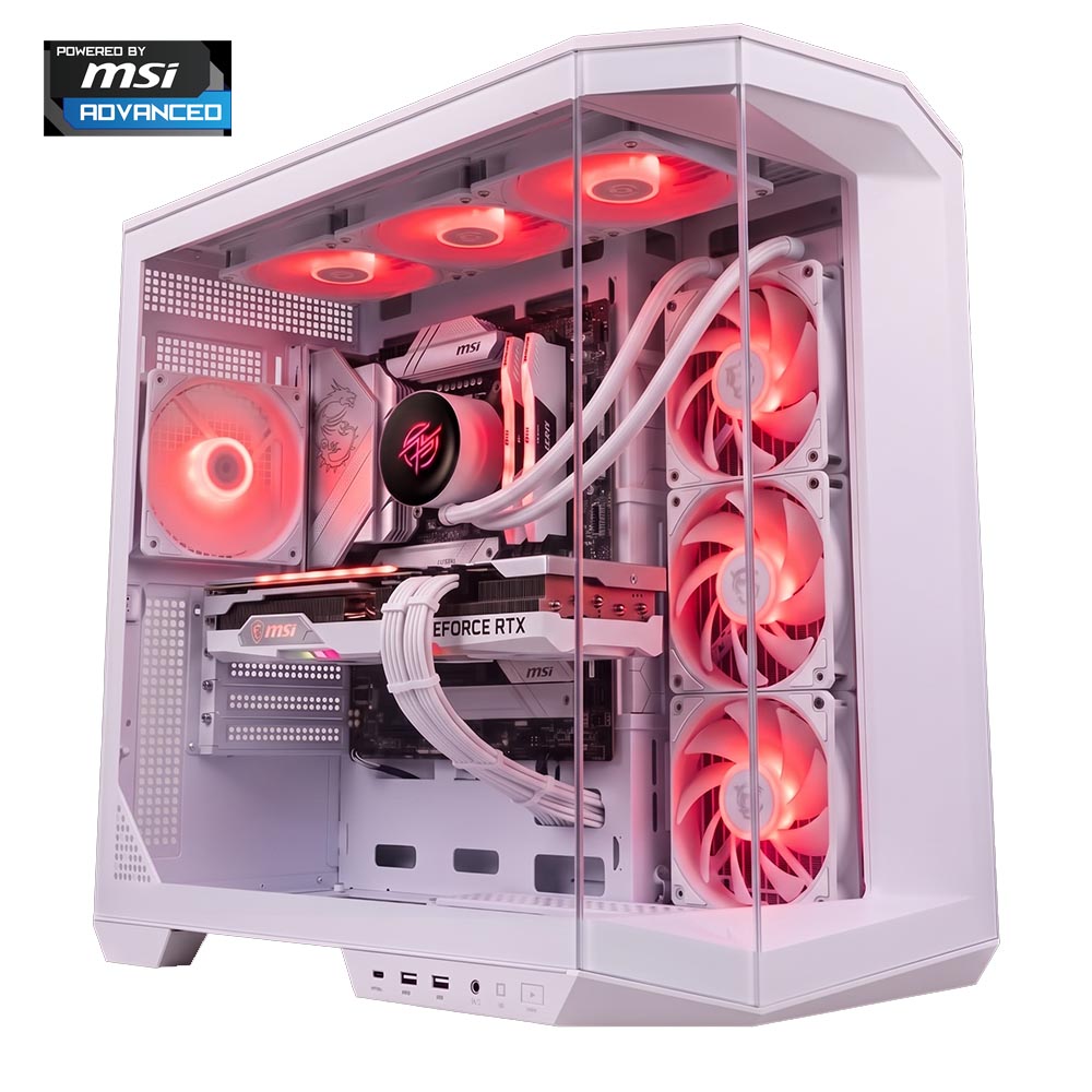 BREUNOR PROJECT ZERO 2.0 - Gaming PC Intel i9 14900K, RTX 5080 16GB, RAM 32GB DDr5 6000MHz, SSD 1000GB NVMe, AIO 360mm, Windows 11 PRO