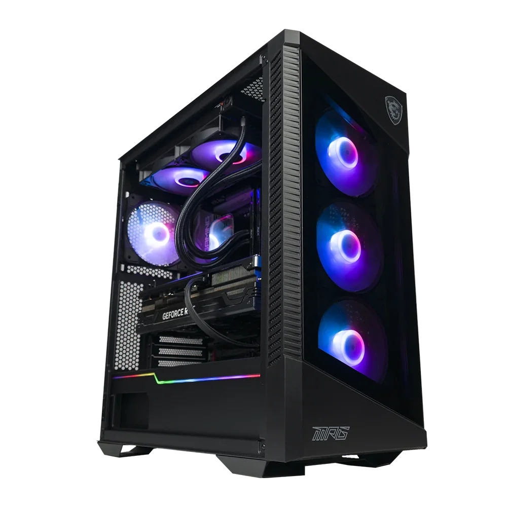 BREUNOR VIPER - PC Gaming Ryzen 7 9700X, RTX 5070 12GB, RAM 32GB DDr5 6000MHz, SSD 1000GB NVMe, Dissipatore a Liquido 360mm, Windows 11 PRO - BREUNOR