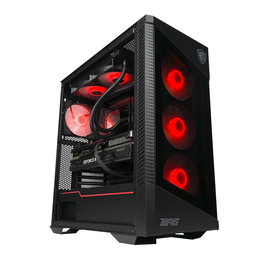 BREUNOR VIPER - PC Gaming Ryzen 7 9700X, RTX 5070 12GB, RAM 32GB DDr5 6000MHz, SSD 1000GB NVMe, Dissipatore a Liquido 360mm, Windows 11 PRO - BREUNOR