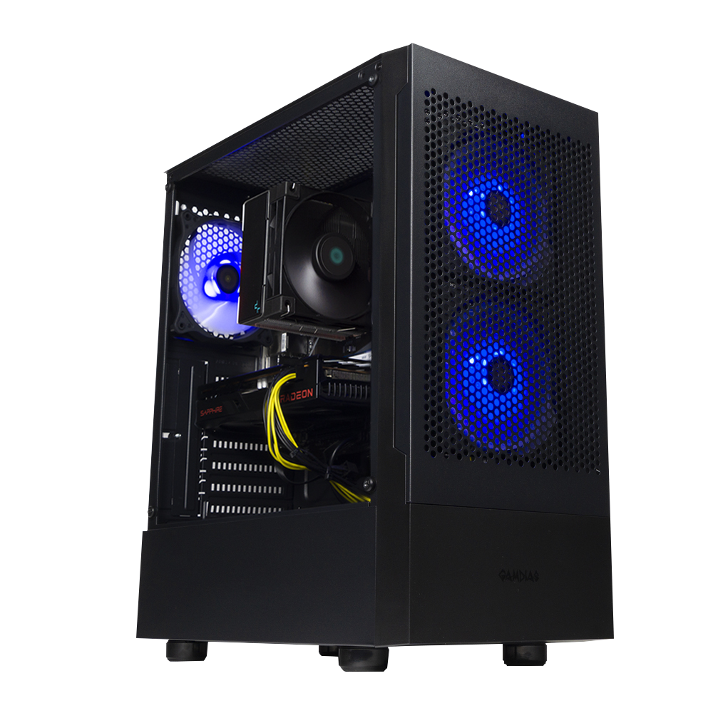 PC GAMING i5 12400F, RX 6700 XT 12GB, RAM 32GB DDR4 3600MHz, SSD NVMe 500GB, DISSIPATORE A TORRE, WINDOWS 11 PRO