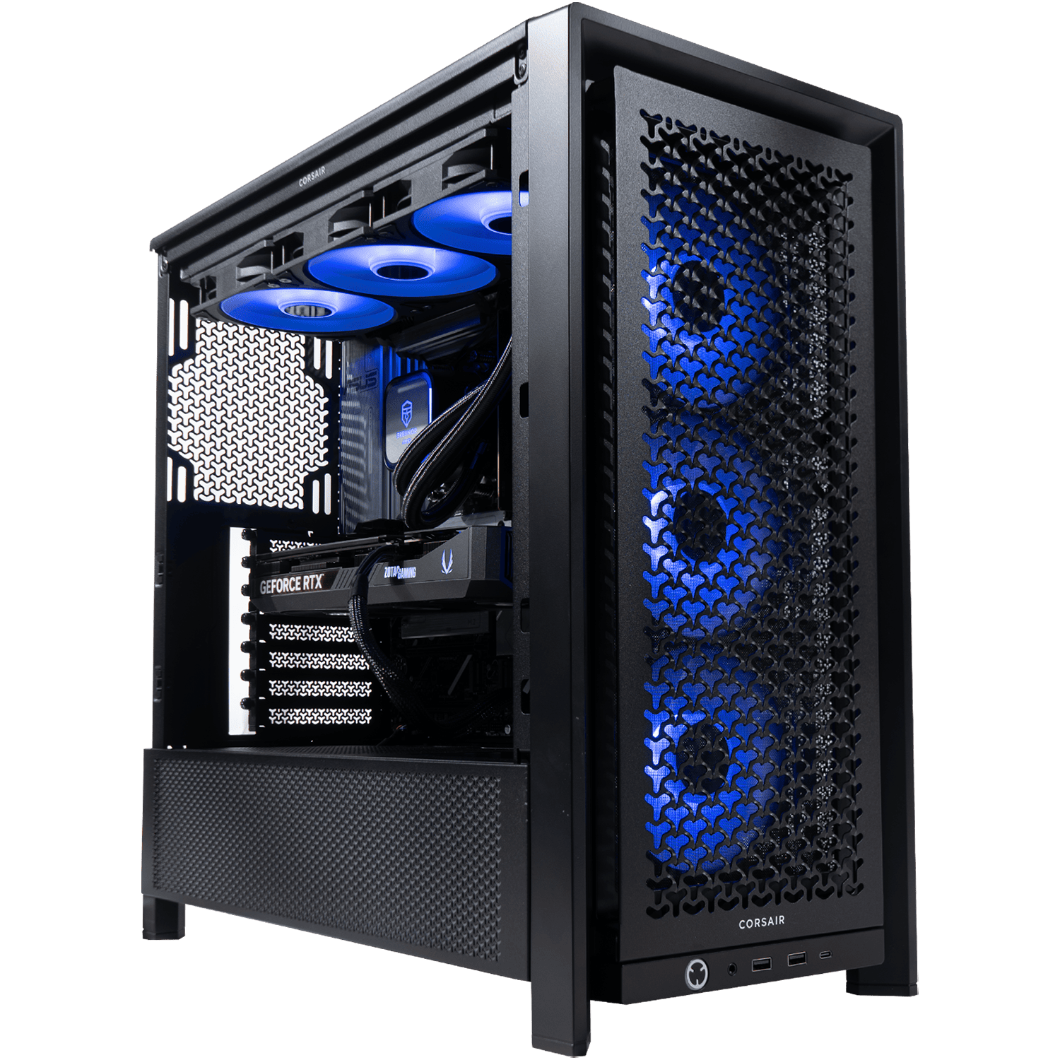 BREUNOR AGARES - PC Gaming Intel i9 14900K, RTX 5080 16GB, RAM 32GB DDr5 , SSD 2TB NVMe, Dissipatore a Liquido 360mm, Windows 11 PRO