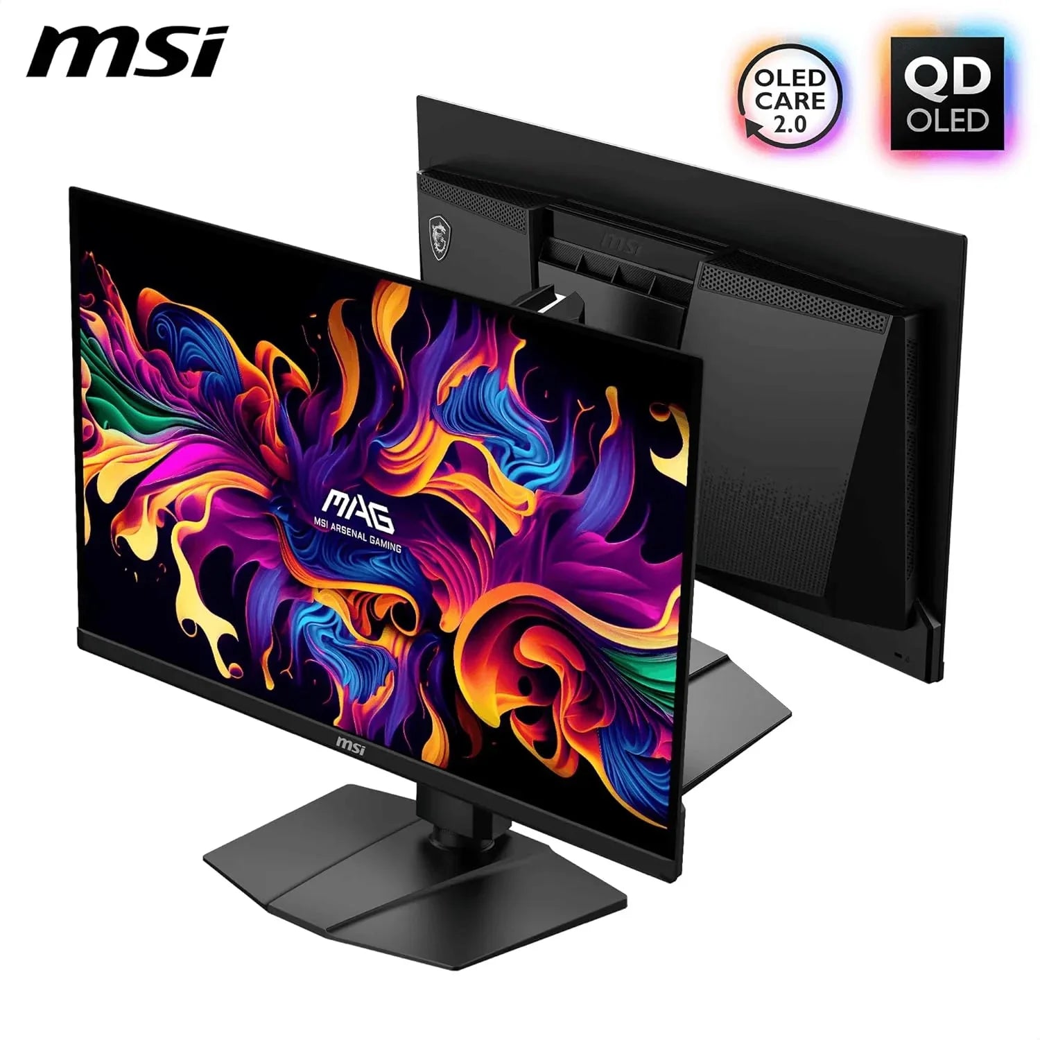 Monitor OLED Gaming 31,5" 4K UHD, Pannello Quantum Dot OLED 3840 x 2160 , 165Hz / 0.03ms - MSI MAG 321UP QD-OLED - BREUNOR