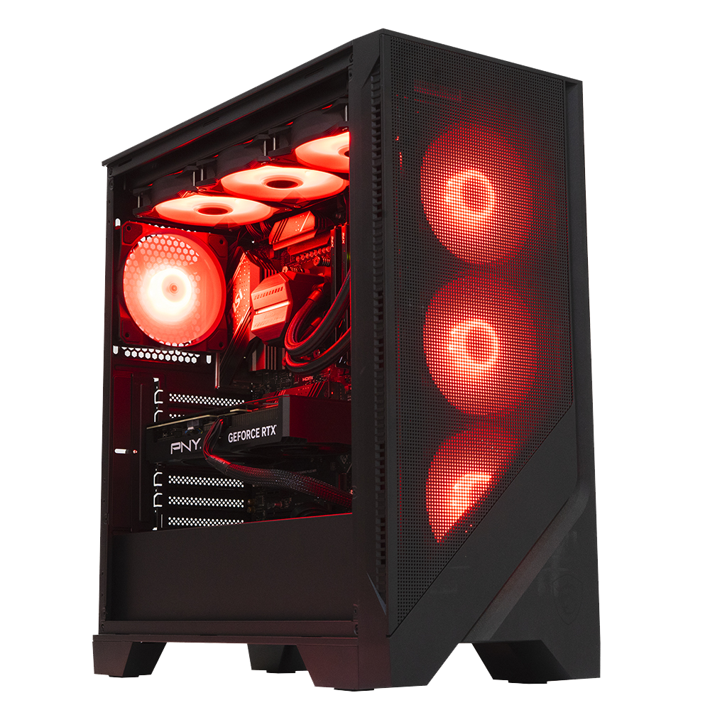 DOMINANCE BLUE EXPRESS - PC Gaming i7 12700K 12 CORE fino a 5.00GHz, RTX 5060Ti 16GB, Ram 32Gb DDR5 6000MHz, SSD NVMe 1000GB, AIO 360MM, Win 11 pro