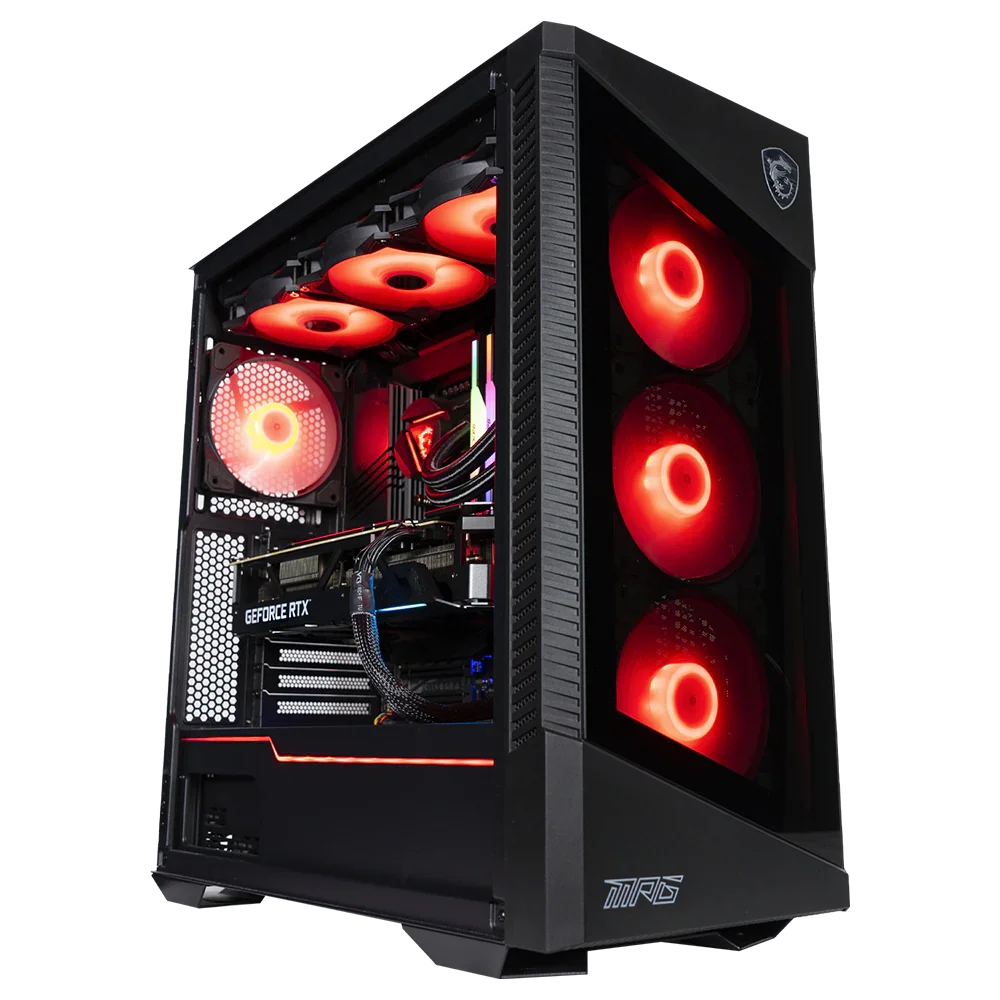 BREUNOR RAPTOR - PC Gaming Ryzen 9 9950X, RTX 5070 12GB, RAM 32GB DDr5 6000MHz, SSD 2000GB NVMe, Dissipatore a Liquido 360mm, Windows 11 PRO - BREUNOR