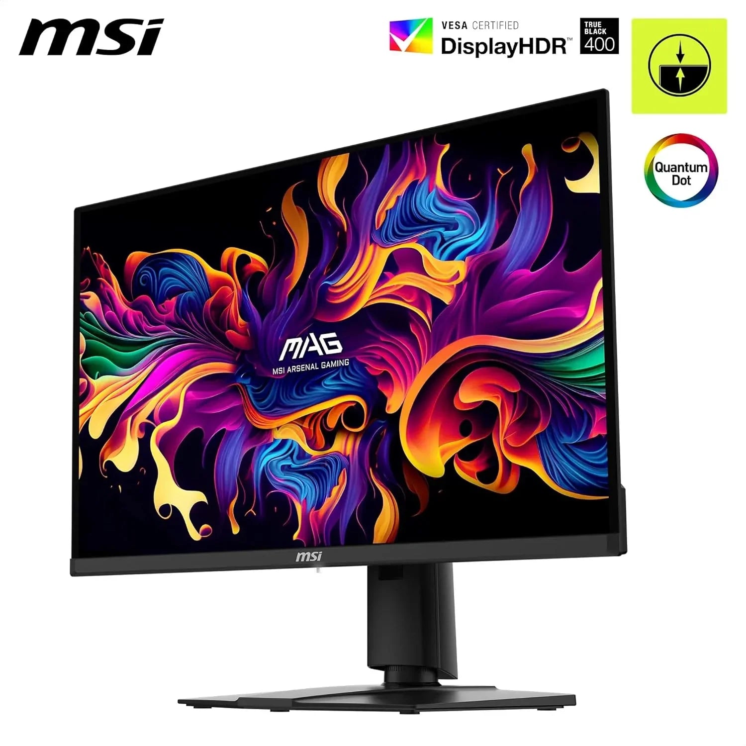 Monitor OLED Gaming 31,5" 4K UHD, Pannello Quantum Dot OLED 3840 x 2160 , 165Hz / 0.03ms - MSI MAG 321UP QD-OLED - BREUNOR