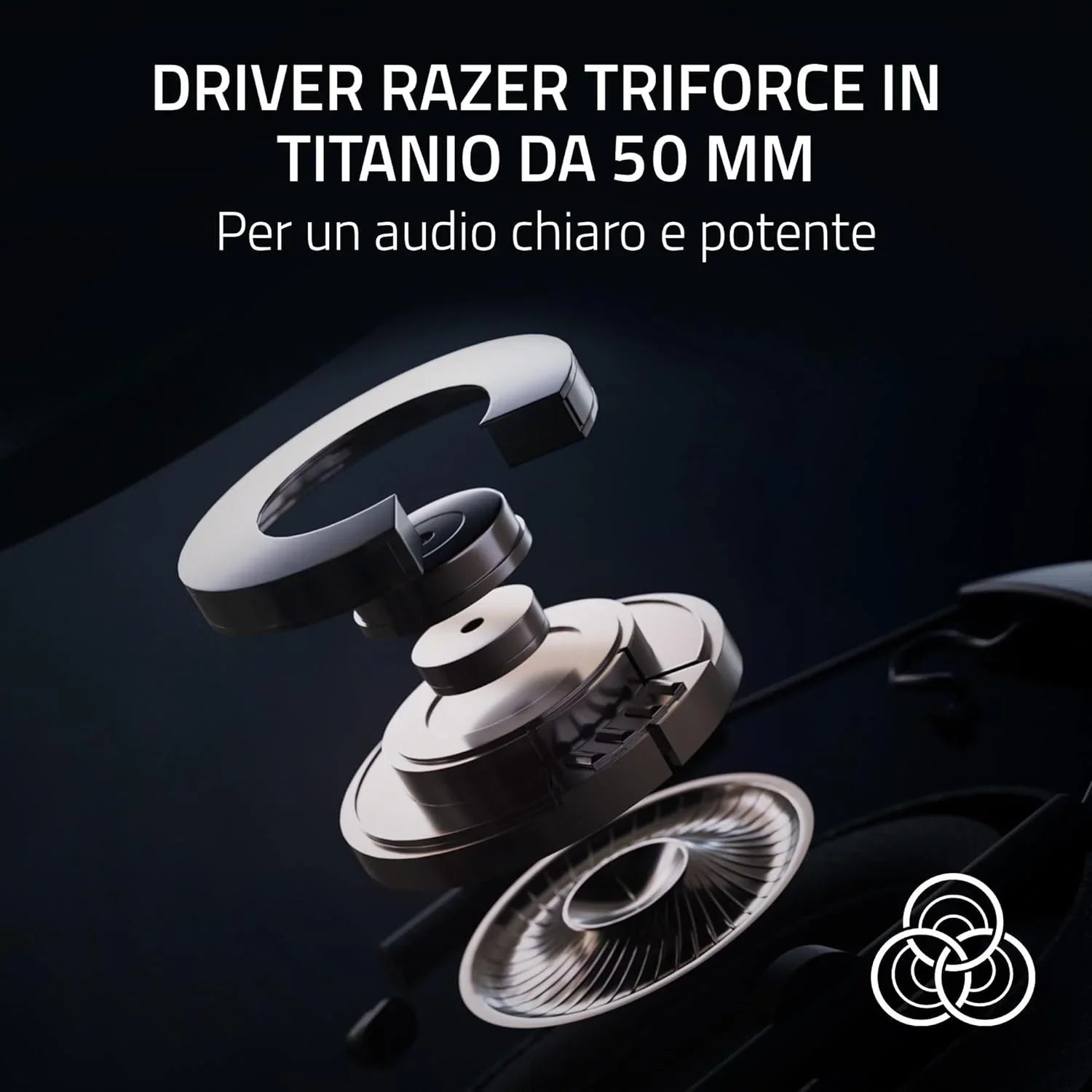Razer BlackShark V2 HyperSpeed per PC Cuffie wireless per esport leggere ( 280g, Microfono HyperClear banda super larga, Driver TriForce in Titanio da 50 mm, Bluetooth) - BREUNOR