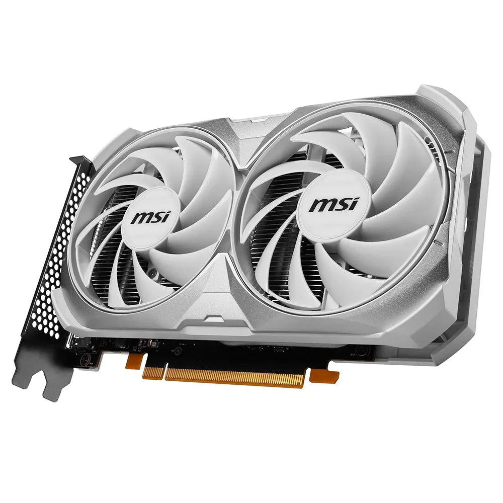 Scheda Video RTX 4060 8GB MSI GeForce VENTUS 2X WHITE 8G OC Scheda grafica Gaming GDDR6X - BREUNOR