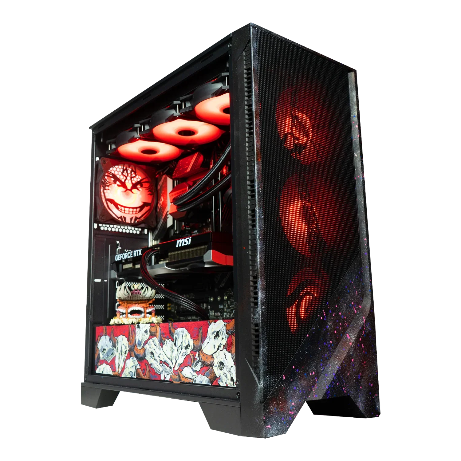 BREUNOR SUKUNA V1 - PC Gaming Intel i9 14900K, RTX 5070 Ti 16GB, RAM 32GB DDr5, SSD 1TB NVMe, Dissipatore a Liquido 360mm, Windows 11 PRO - BREUNOR