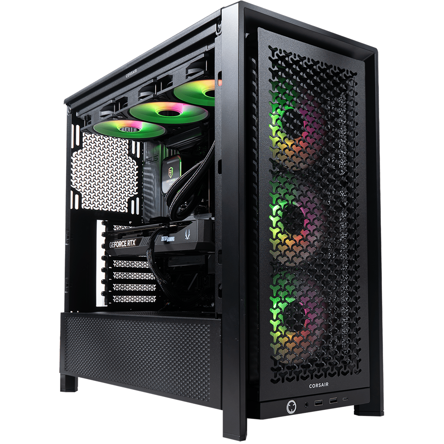 BREUNOR AGARES - PC Gaming Intel i9 14900K, RTX 5080 16GB, RAM 32GB DDr5 , SSD 2TB NVMe, Dissipatore a Liquido 360mm, Windows 11 PRO