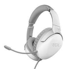 Cuffia Gaming ASUS ROG Strix Go Core Moonlight White | Audio Hi-Res e Jack 3.5mm , Microfono Cancellazione Rumore