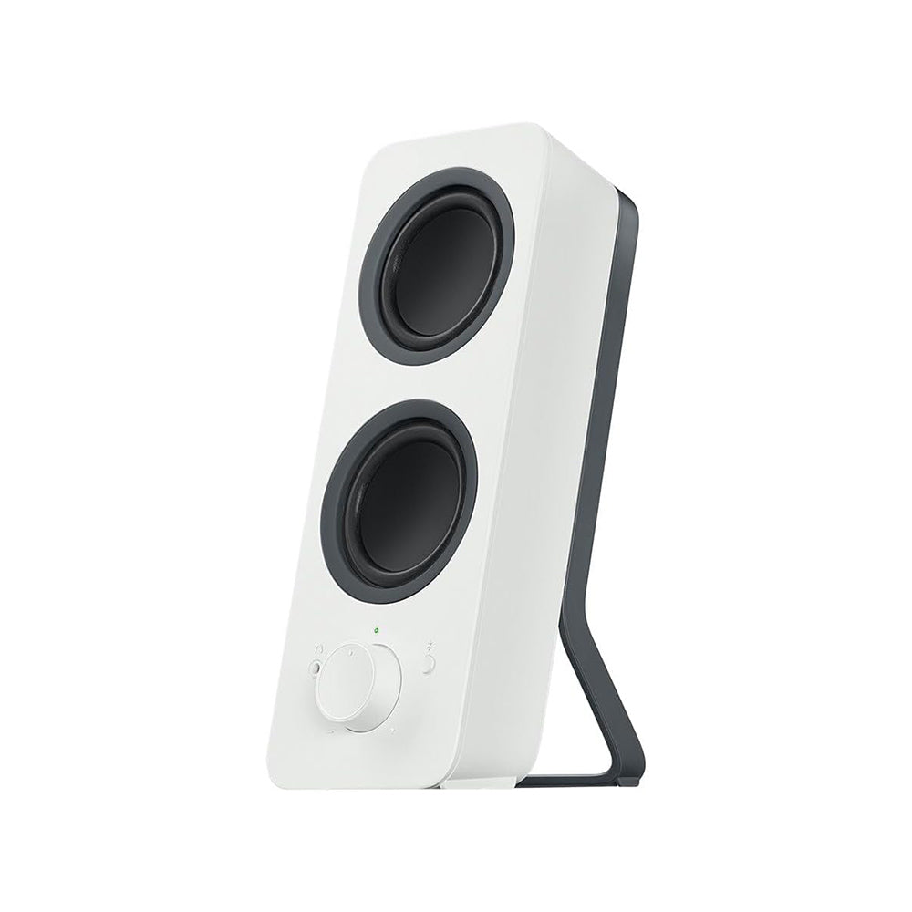 Speaker USB Logitech Z207 Altoparlanti per PC Wireless Bluetooth, Audio Stereo, 10 Watt ,Bianca