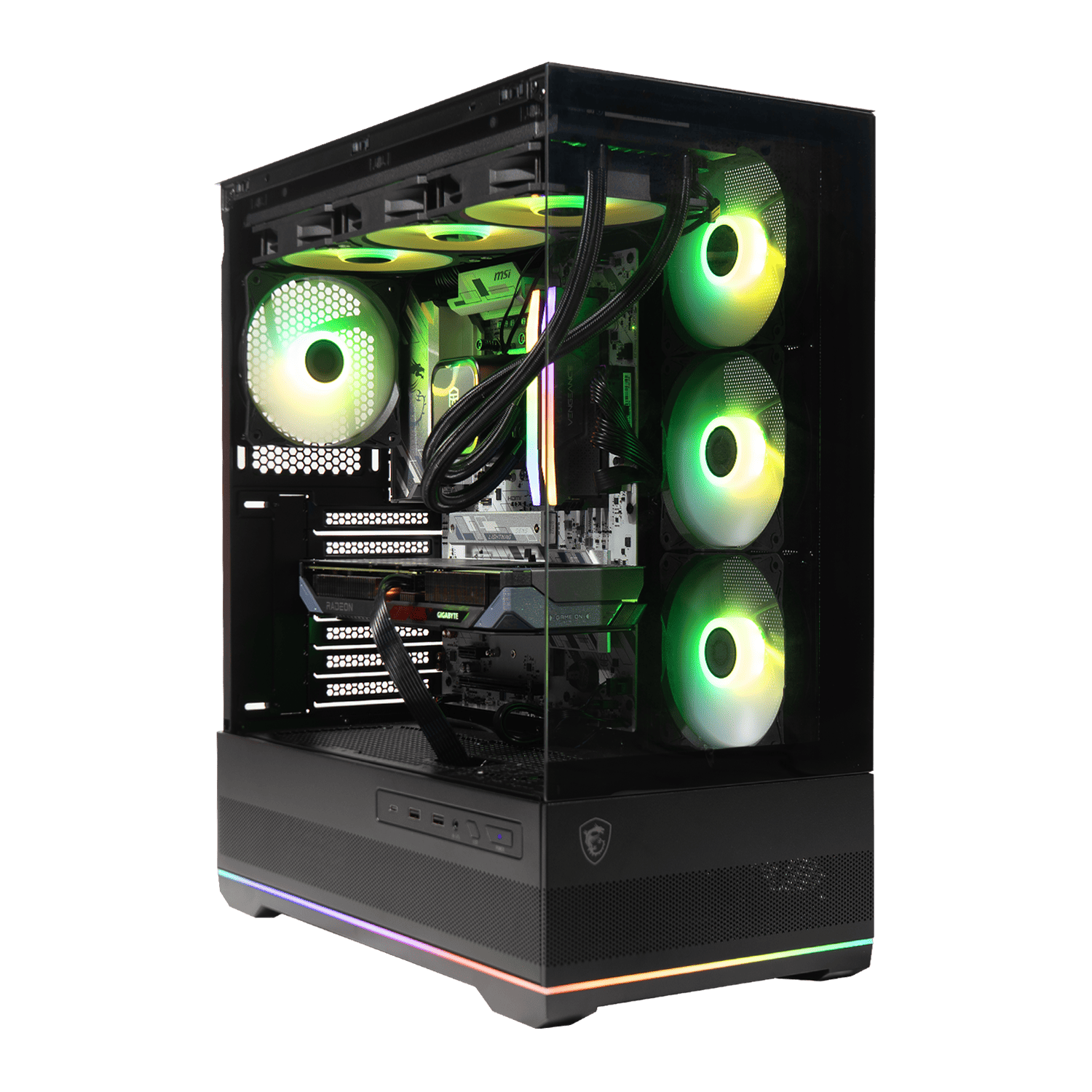 PC Gaming Ryzen 7 7800X3D, RX 9070 XT 16GB, RAM 32GB DDr5 6000MHz, SSD 1000GB NVMe- B4598