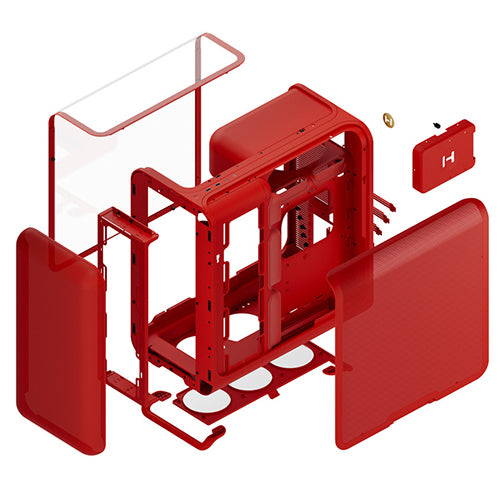 BREUNOR MAGMA - PC Gaming Ryzen 7 7800X3D , RTX 5070 Ti 16GB, Ram 32Gb 6000MHz, SSD NVMe 2000GB, Dissipatore liquido 360mm, Windows 11 Pro