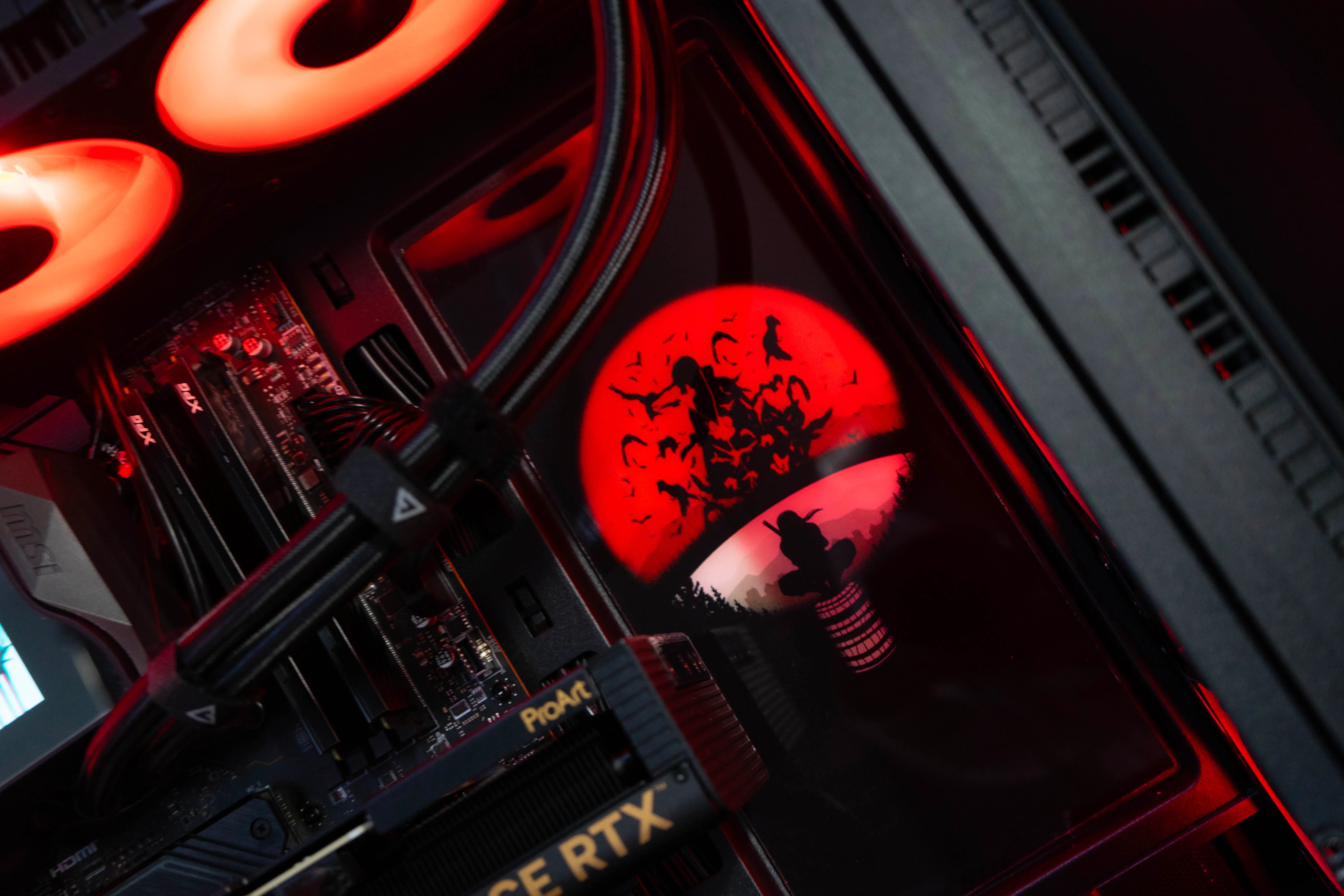 BREUNOR ITACHI V3 - PC Gaming Ryzen 7 7800X3D, RTX 5070 12GB, RAM 32GB DDr5 , SSD 1TB NVMe, AIO 360mm LCD, Windows 11 PRO - BREUNOR