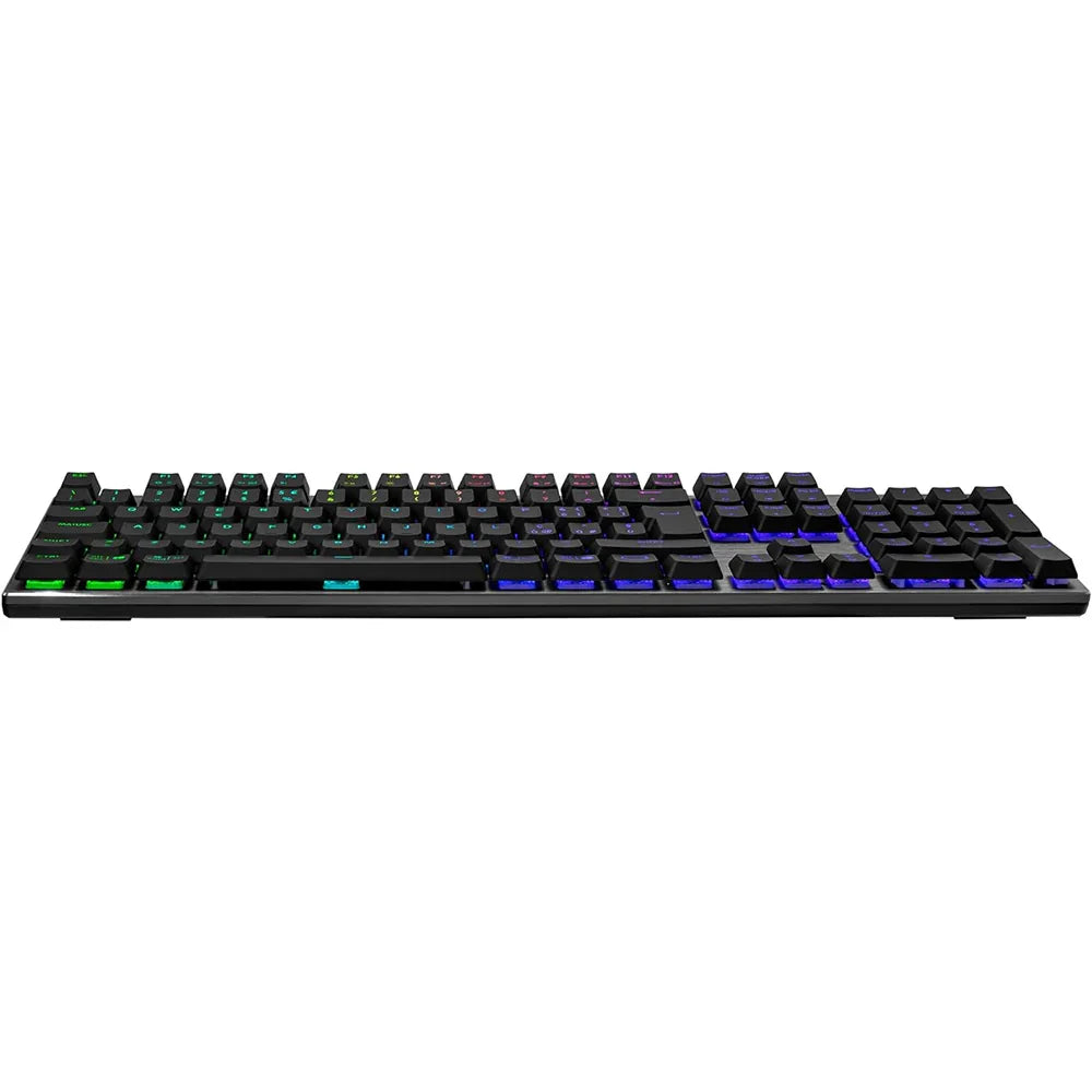 Tastiera Meccanica RGB Switch Red Cooler Master SK652 Layout IT - Copritasti Flottanti a Basso Profilo , Connessione USB di Tipo-A, Compatibile PC e MacOS - BREUNOR