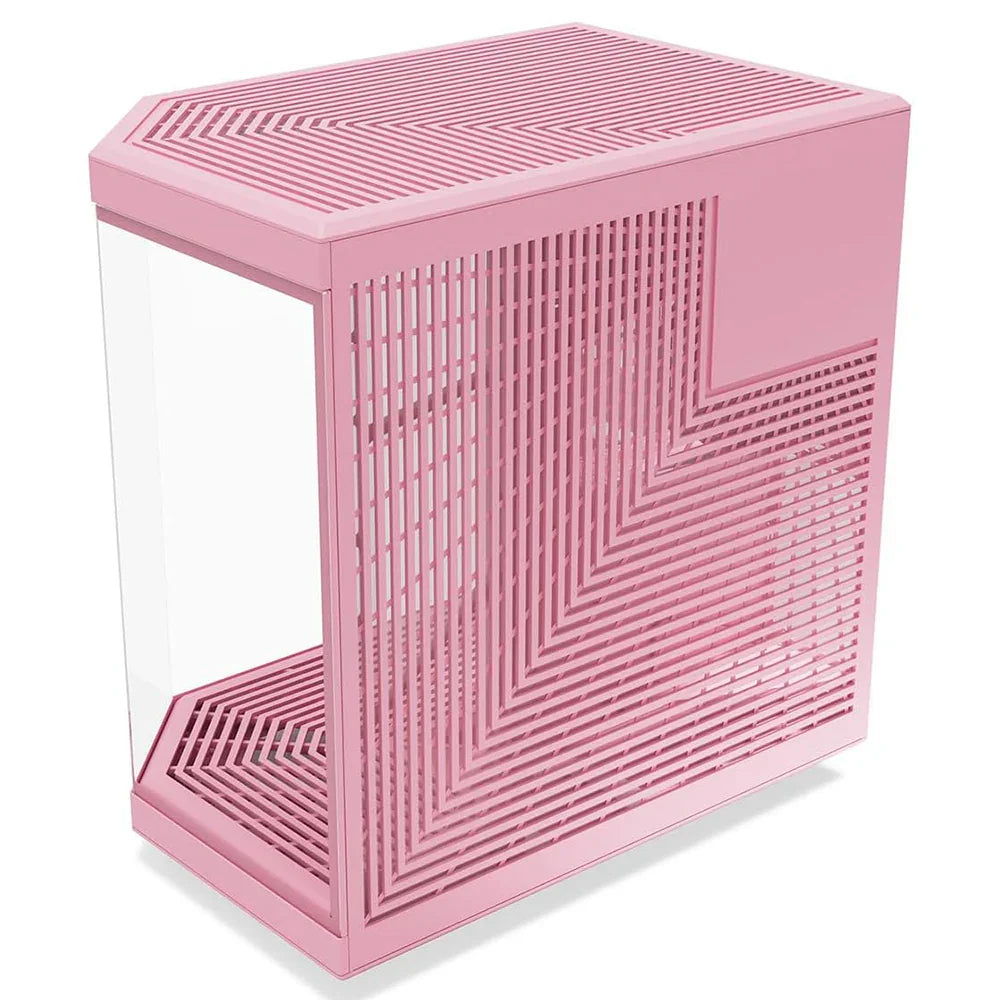 Case HYTE Y70 STRAWBERRY MILK PC Mid Tower ATX, E-ATX , Triplo Vetro temperato, Porte 1x USB-C 3.2 Gen 2, 2x USB-A 3.2 Gen 1 - BREUNOR