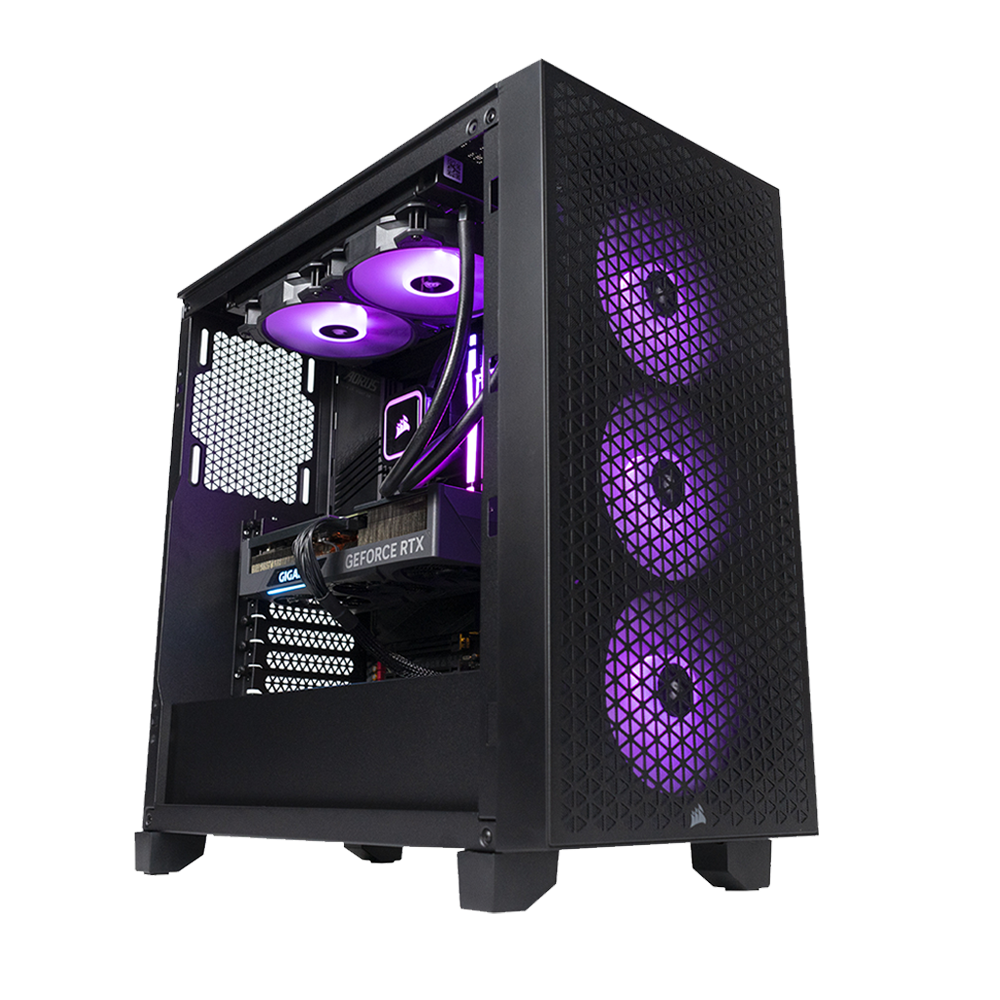 BREUNOR RIDERS EXPRESS - PC Gaming Intel i5 14600K, Rtx 5070 12GB, Ram 32GB , SSD NVMe 1000GB, Dissipatore a Liquido 240mm, Windows 11 pro