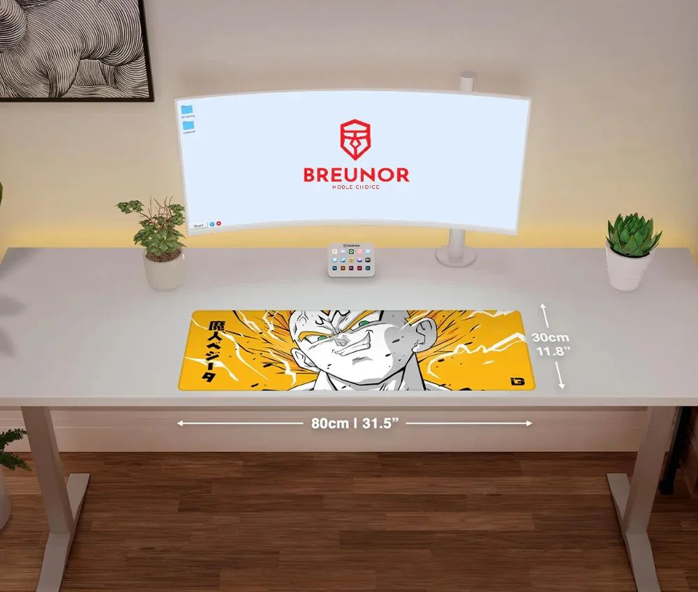 Tappetino per mouse XXL 800 x 300 mm – XXL Mousepad – ( Sfrera del Drago ) - BREUNOR