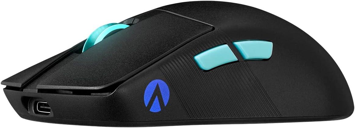 Mouse Gaming ASUS ROG Harpe Ace Aim Lab Edition , Super Leggero, 36000 dpi, Wireless 2.4 GHz, Bluetooth, Bassa Latenza, USB, Batteria a Lunga Durata, Illuminazione RGB Aura SYNC - BREUNOR