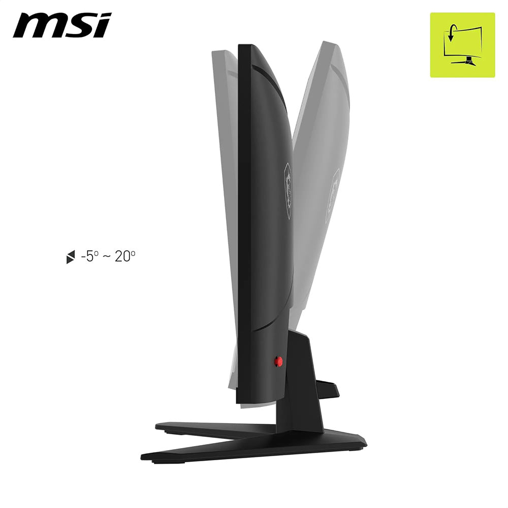 Monitor Gaming MSI MAG 274F Monitor Gaming 27" FHD, 1920x1080 Pannello Rapid IPS, 200Hz, 0,5ms (GtG), HDR Ready, Eye Care, AI Vision, HDMI 2.0b, DP 1.2a