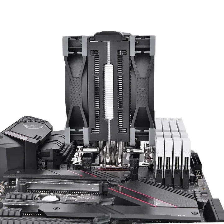 Dissipatore Ad Aria Thermaltake TOUGHAIR 510 2x Fan CPU Cooler Doppia Ventola Socket AM5 e 1851 1700 - BREUNOR