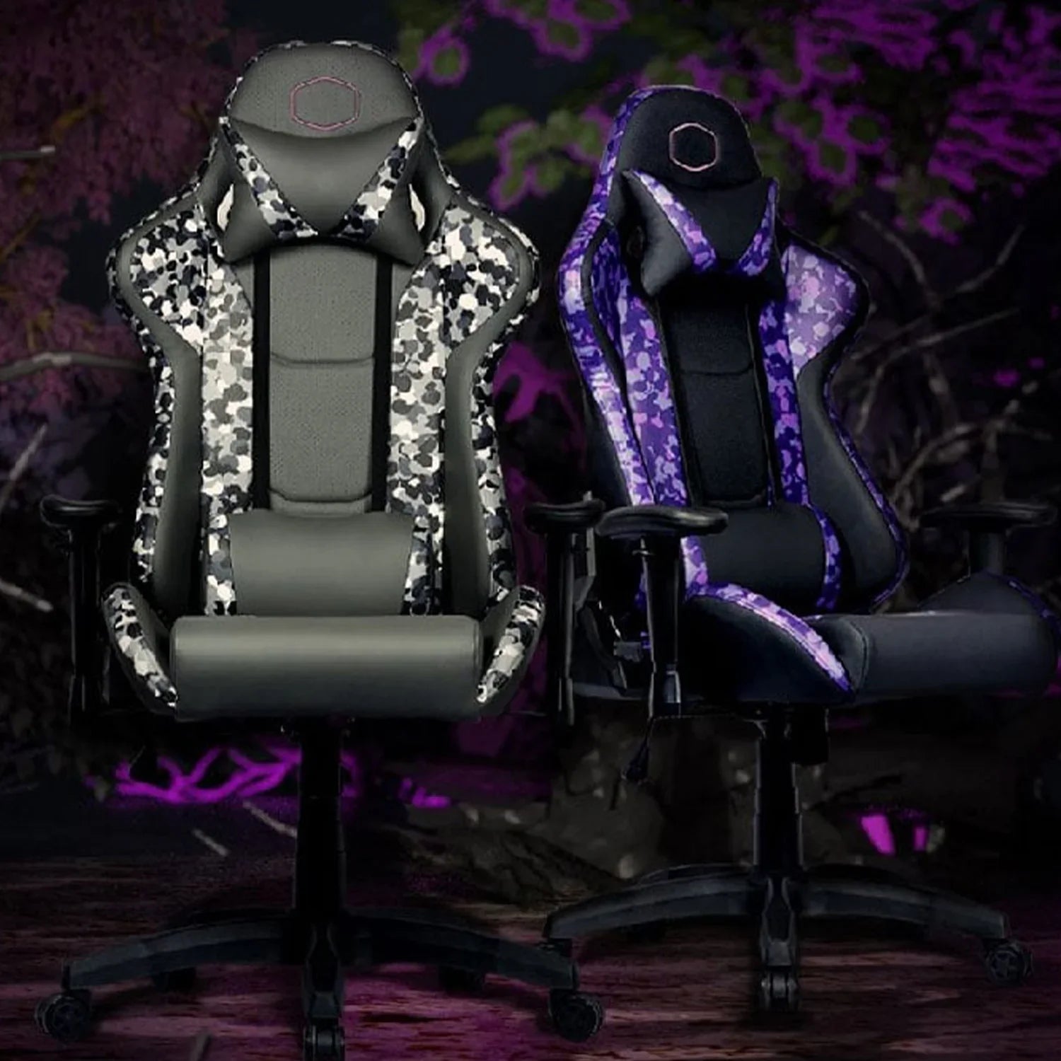 SEDIA DA GAMING Cooler Master Caliber R1S Gaming Chair Dark Knight Camo - BREUNOR