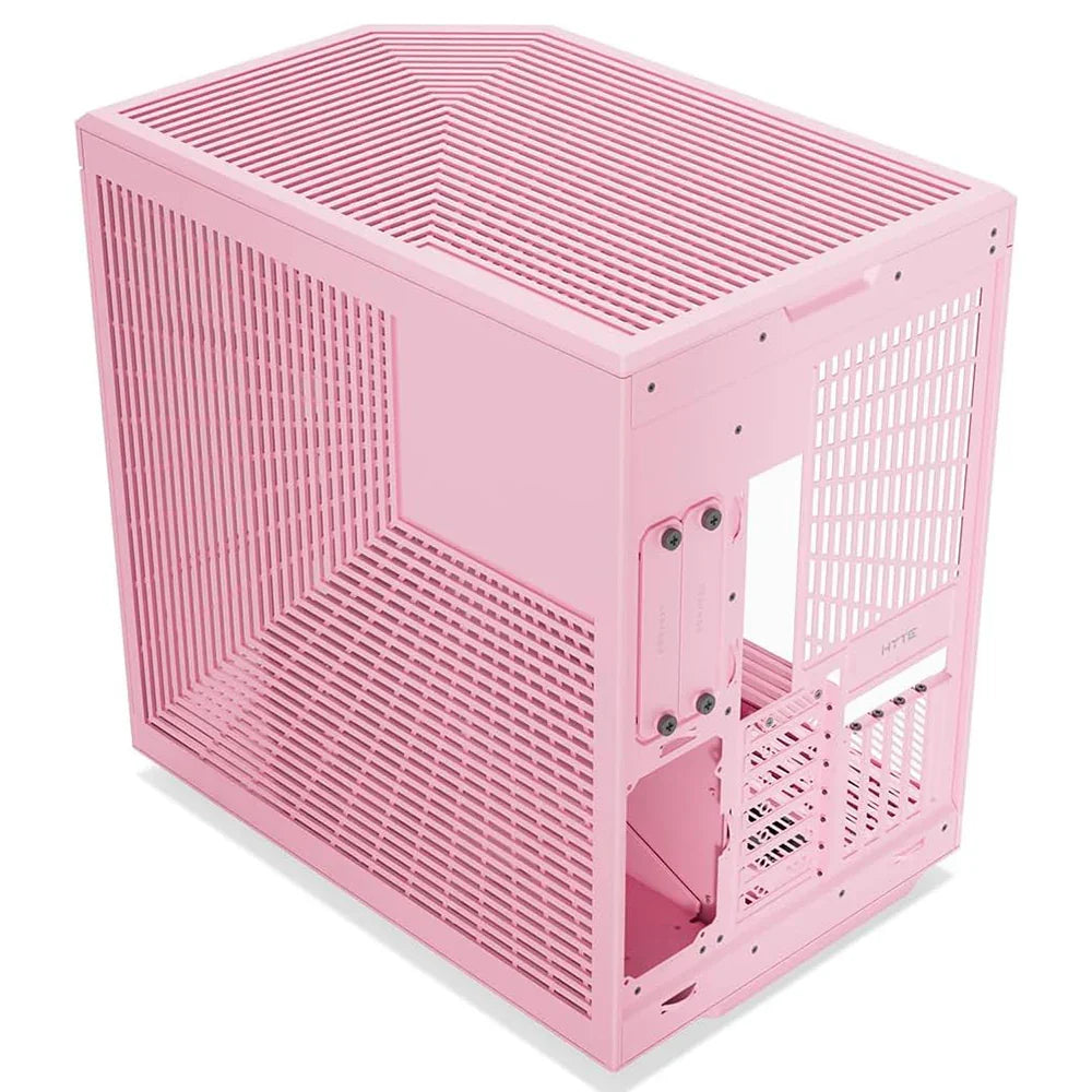 Case HYTE Y70 STRAWBERRY MILK PC Mid Tower ATX, E-ATX , Triplo Vetro temperato, Porte 1x USB-C 3.2 Gen 2, 2x USB-A 3.2 Gen 1 - BREUNOR