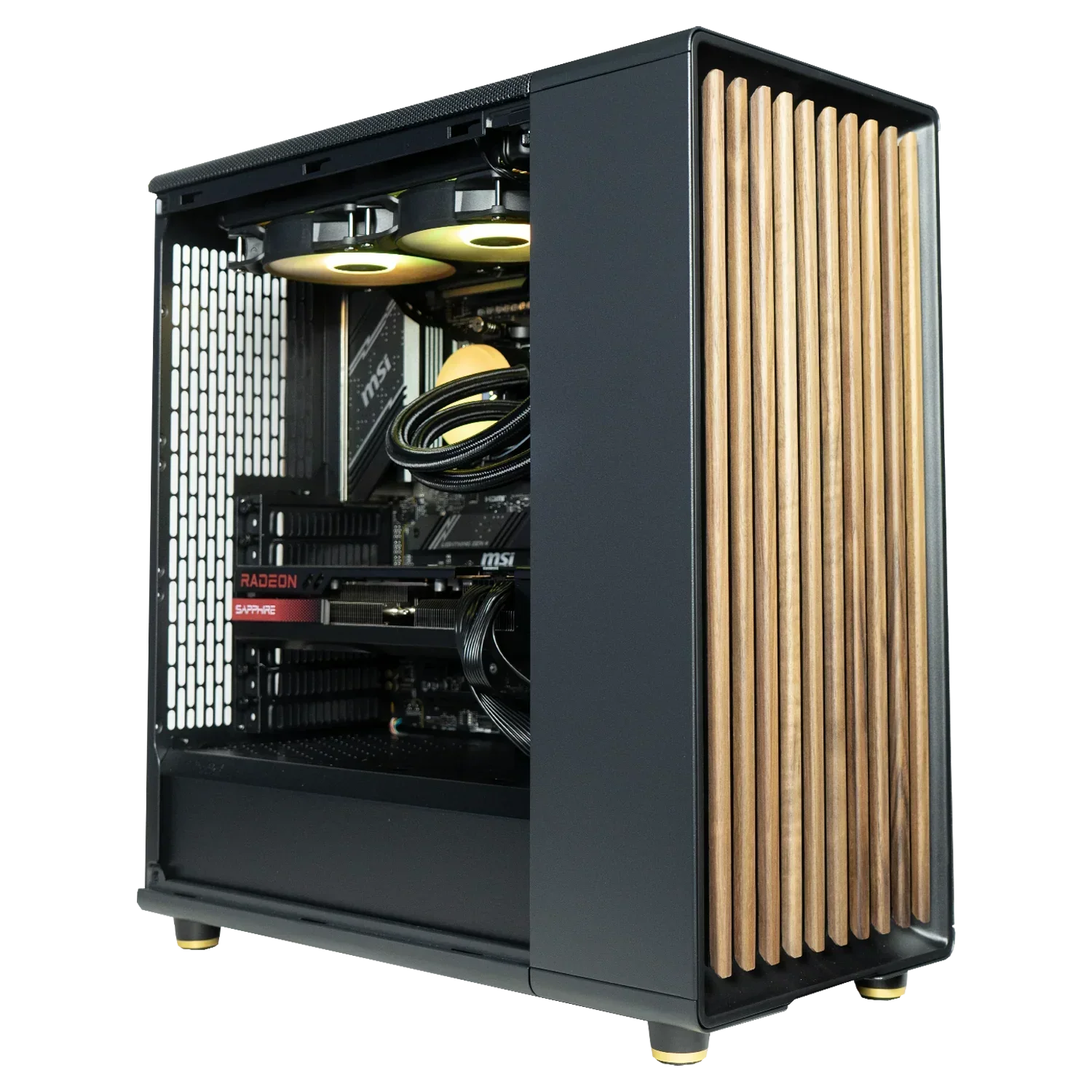 BREUNOR INSTANTX - Pc fisso Ultra 9 285K fino a 5.70Ghz 24 core, RTX 5070 12GB, Ram 32GB DDR5, SSD Nvme 1000GB, Dissipatore a Liquido 240mm, Windows 11 Pro - BREUNOR