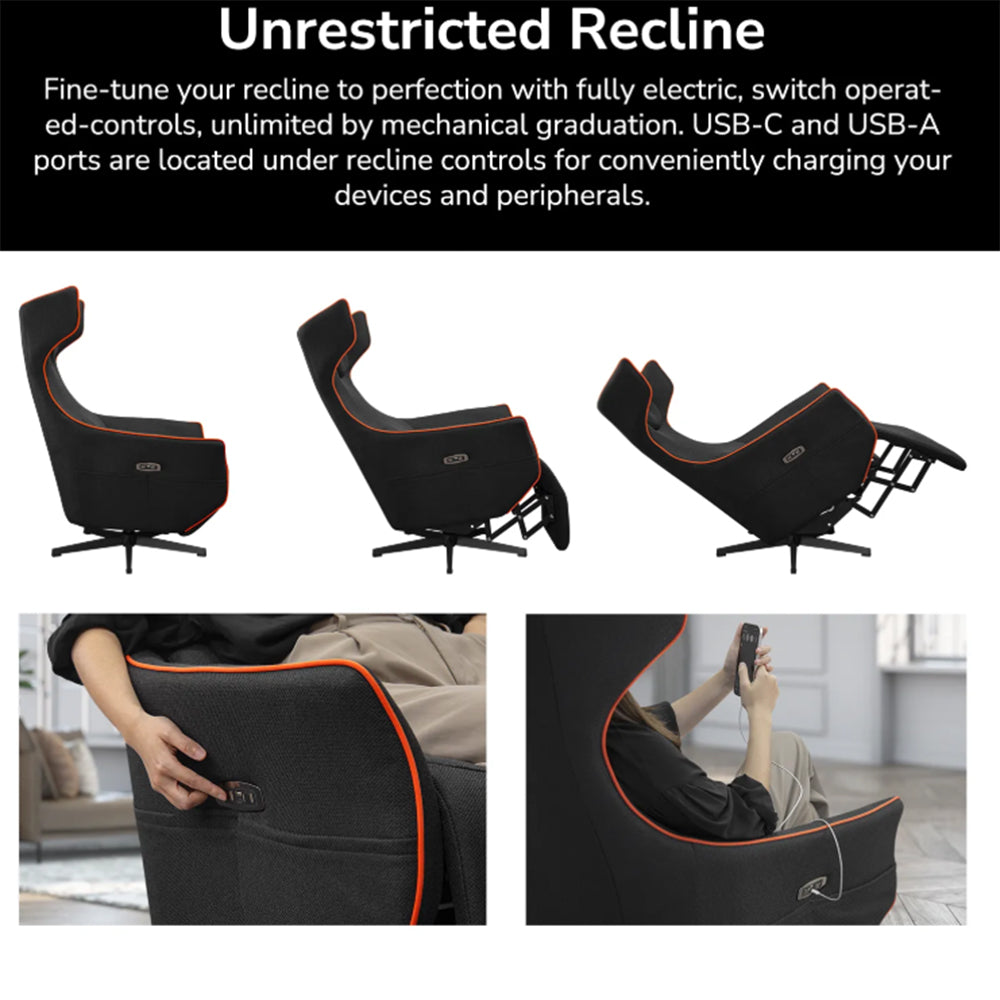 Poltrona Gaming Cougar Magus Zero Gravity Electric Recliner - Nero