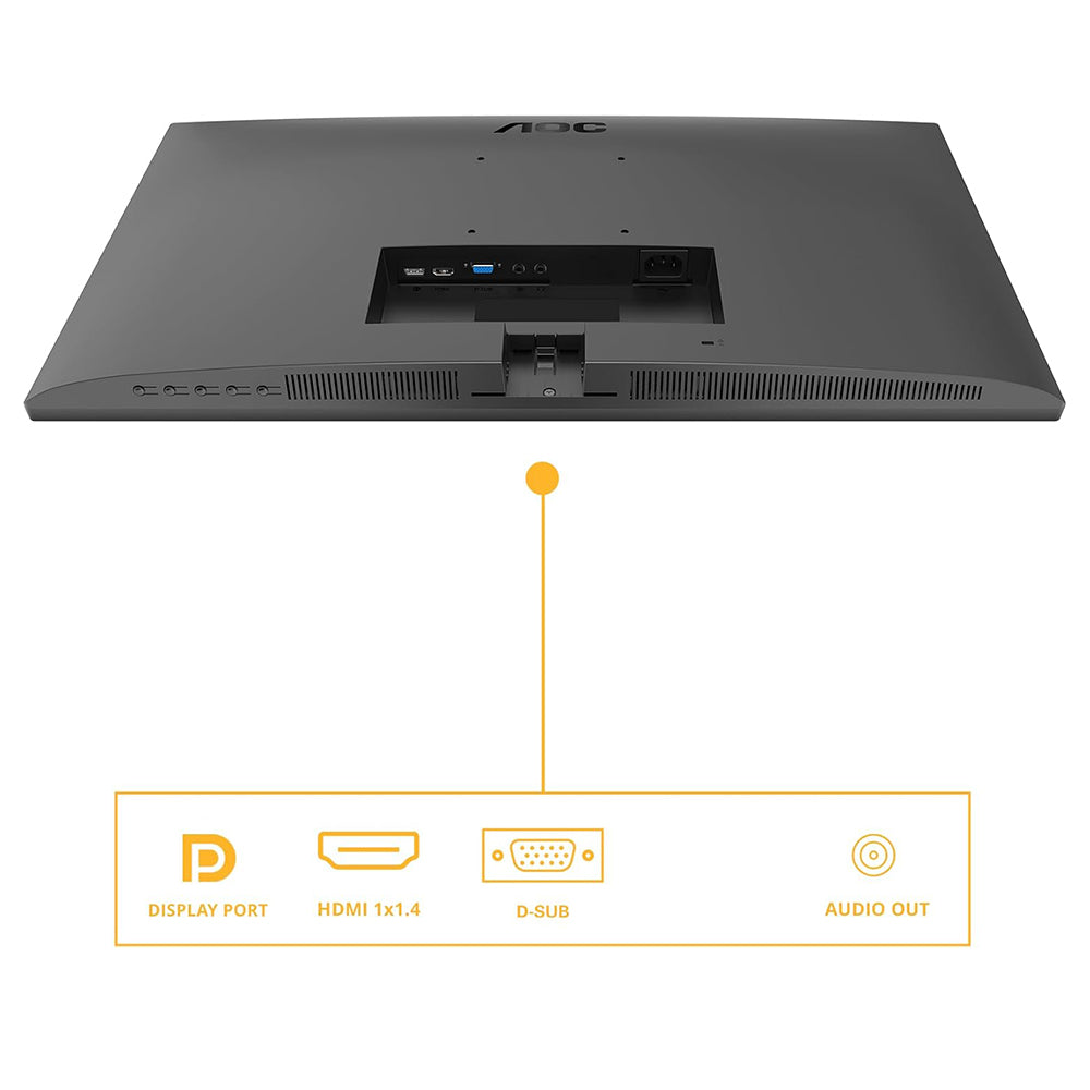 Monitor AOC Full HD da 27 pollici, 120 Hz, sincronizzazione adattiva dell'immagine 1920x1080 - 4ms HDMI/VGA