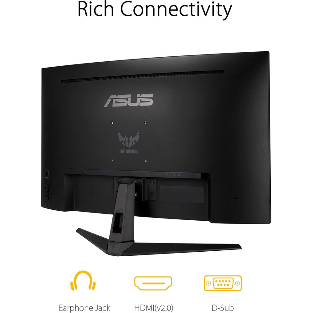 Monitor Curvo 31.5" FHD ASUS TUF Gaming VG328H1B , 165Hz , 1ms , FreeSync Premium , VA 1500R