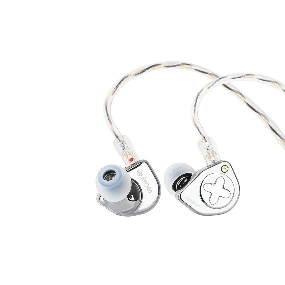 Cuffie Da Gioco, Auricolari In-Ear Tribridi 1DD+1Planar+1PZT Hi-Fi & Gaming - Linsoul SIMGOT EW300