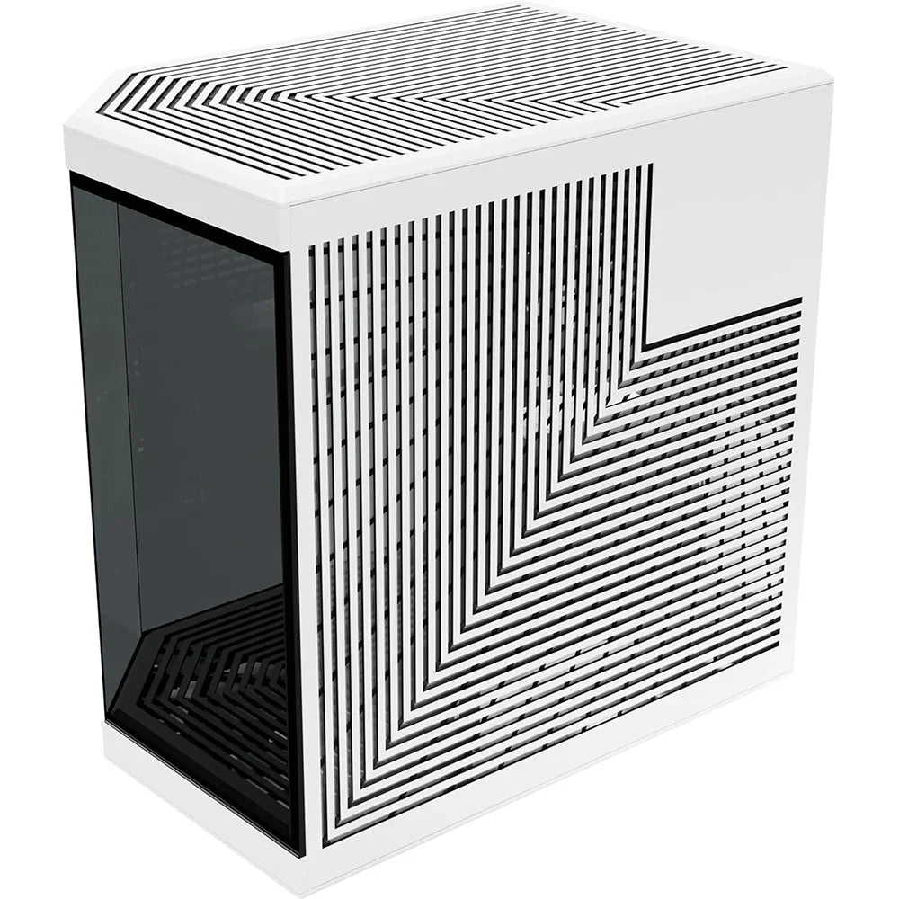 Case HYTE Y70 BLACK/WHITE PC Mid Tower ATX, E-ATX , Triplo Vetro temperato, Porte 1x USB-C 3.2 Gen 2, 2x USB-A 3.2 Gen 1 - BREUNOR