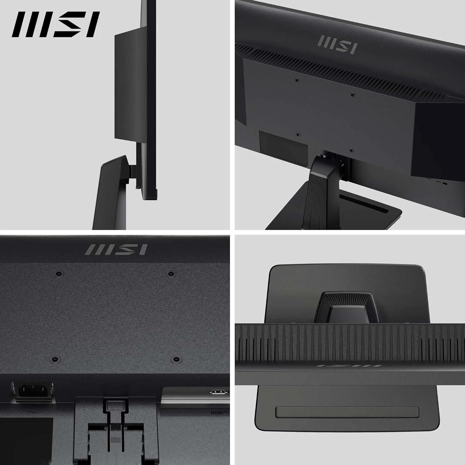 Monitor MSI PRO MP225V 21.5" Full HD VA 100Hz - Inclinabile – HDMI, D-Sub (VGA)