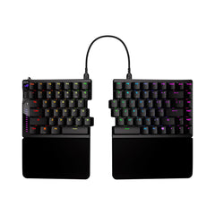 ASUS ROG Falcata, Tastiera Split Gaming al 75%, Switch magnetici ROG HFX V2, Sensori ROG Hall