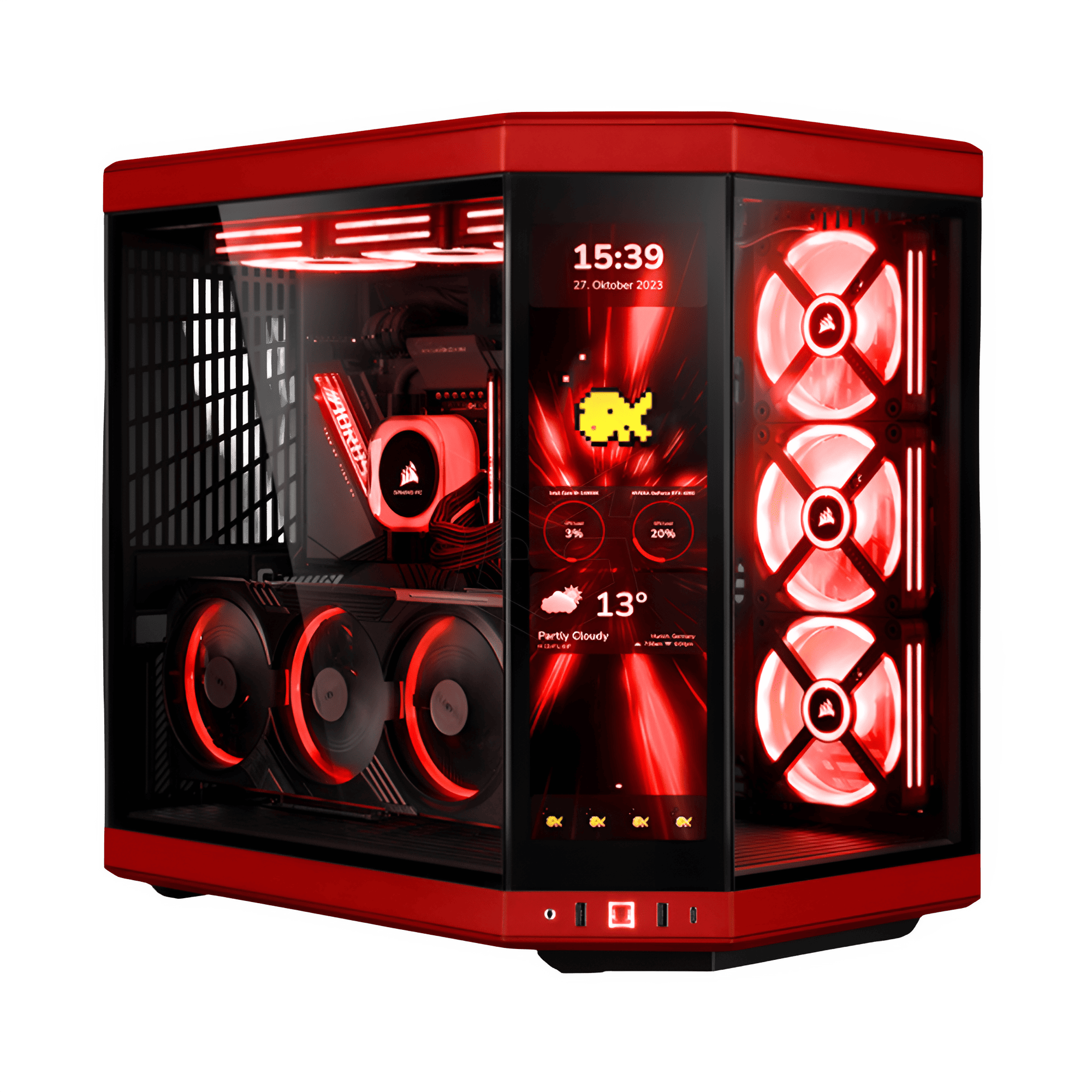 BREUNOR SENSEI PREMIUM - PC Gaming i9 14900K , RTX 5080 16GB, Ram 32Gb RGB DDR5 6800MHz, SSD NVMe 2TB Gen.5, AIO 360mm, Windows 11 Pro