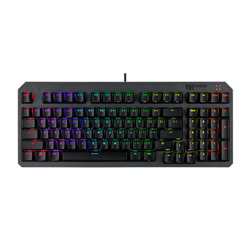 ASUS TUF Gaming K3 Gen II Tastiera Gaming con Layout Compatto a 97 Tasti, Switch RGB ottico-meccanici